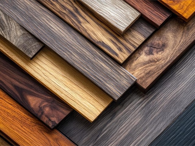 ¿Cuáles son los colores de madera de moda?